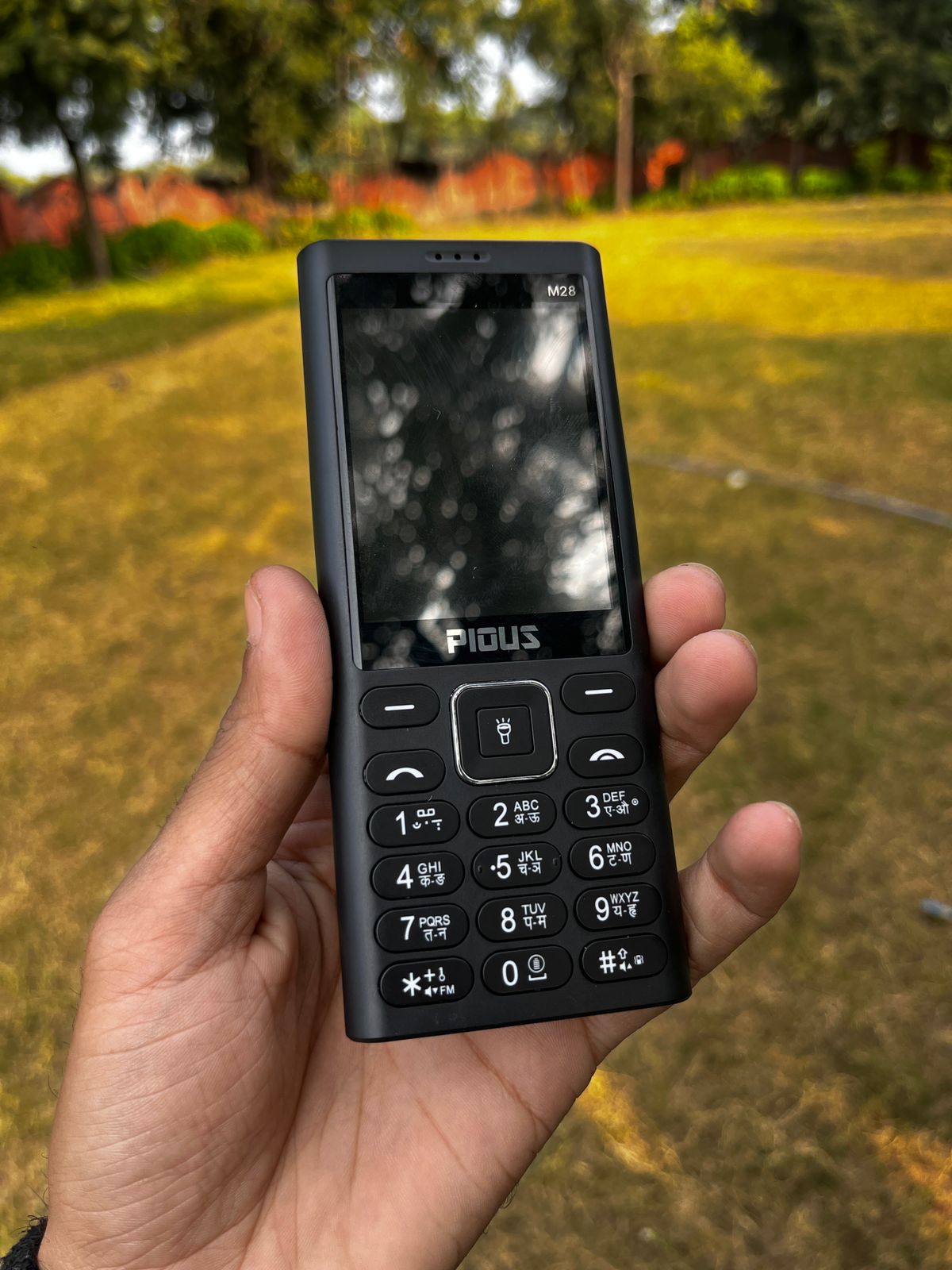 Pious M28 Dual Sim Mobile Phone (Black) | Adcom India :)