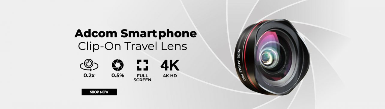 Adcom Smartphone Clip On Travel Lens